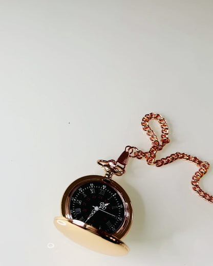 Lommeur i klassisk stil – Rosegull, Vintage Eleganse