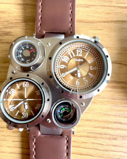 Overlevelsesklokke "Explorer 4in1", mulighet for personlig gravering som gave